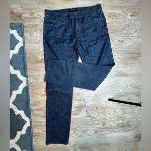 DSTLD Men's Deep Indigo Slim Jeans 34 x 32